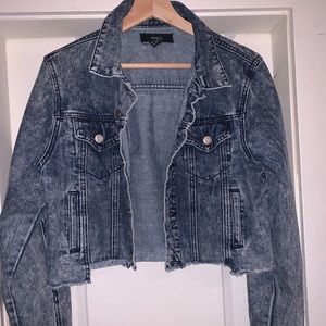 Forever 21 Crop Denim Jacket